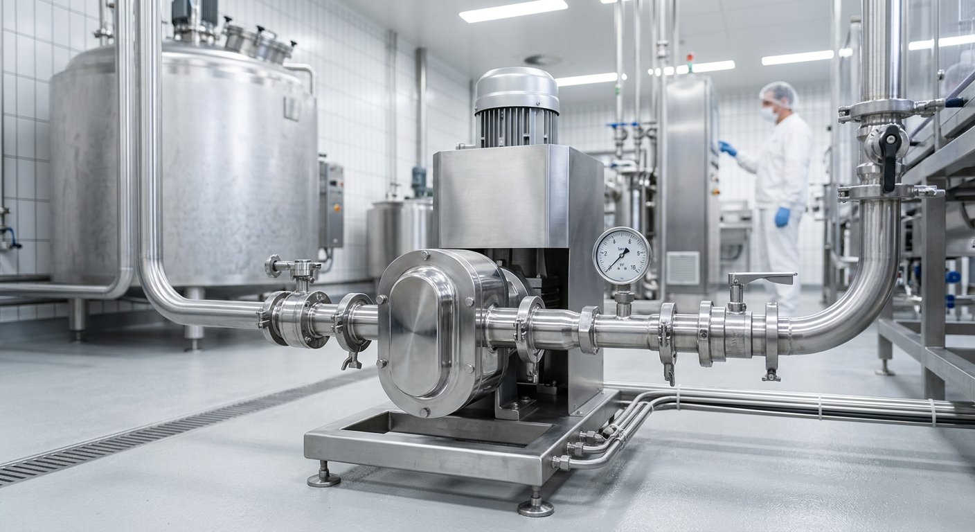 New EHEDG-certified sanitary pump line launched